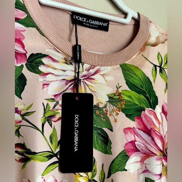 Dolce and Gabbana High Cuff Silk Sweater - Picture 6 of 15